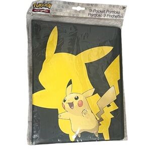 Ultra Pro 2019 POKEMON PIKACHU 9-Pocket Trading Card Portfolio